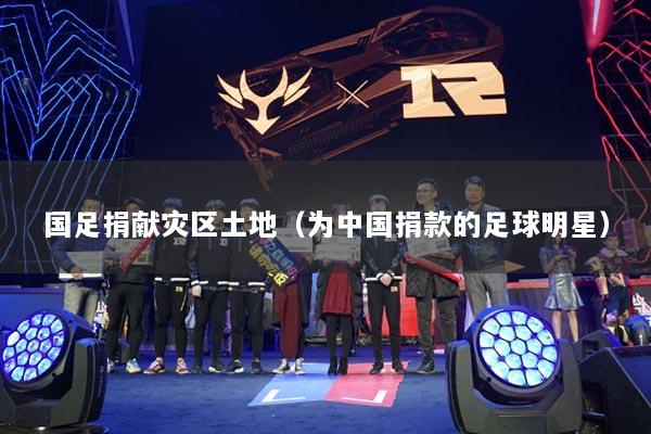 国足捐献灾区土地（为中国捐款的足球明星）